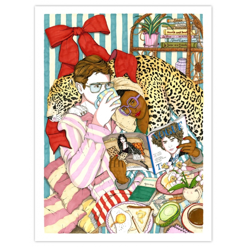 Ana Jarén, ilustraciones en serie limitada para 180hilos Ana Jarén, ilustraciones en serie limitada para 180hilos