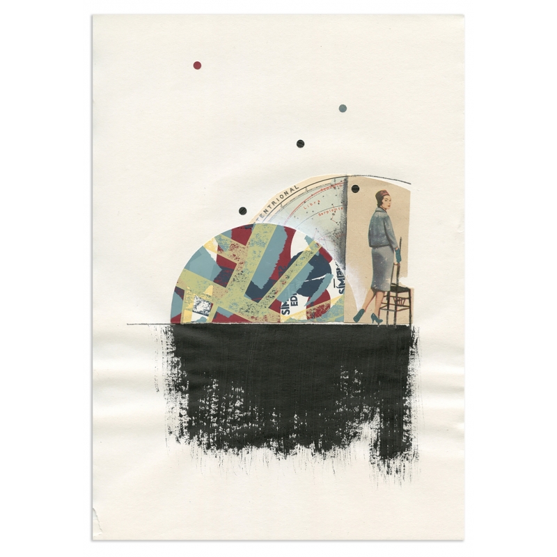 Original collages and prints by Randomagus for 180hilos Original collages and prints by Randomagus for 180hilos