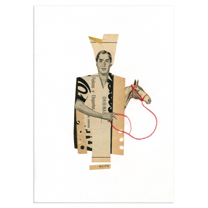 Original collages and prints by Randomagus for 180hilos Original collages and prints by Randomagus for 180hilos