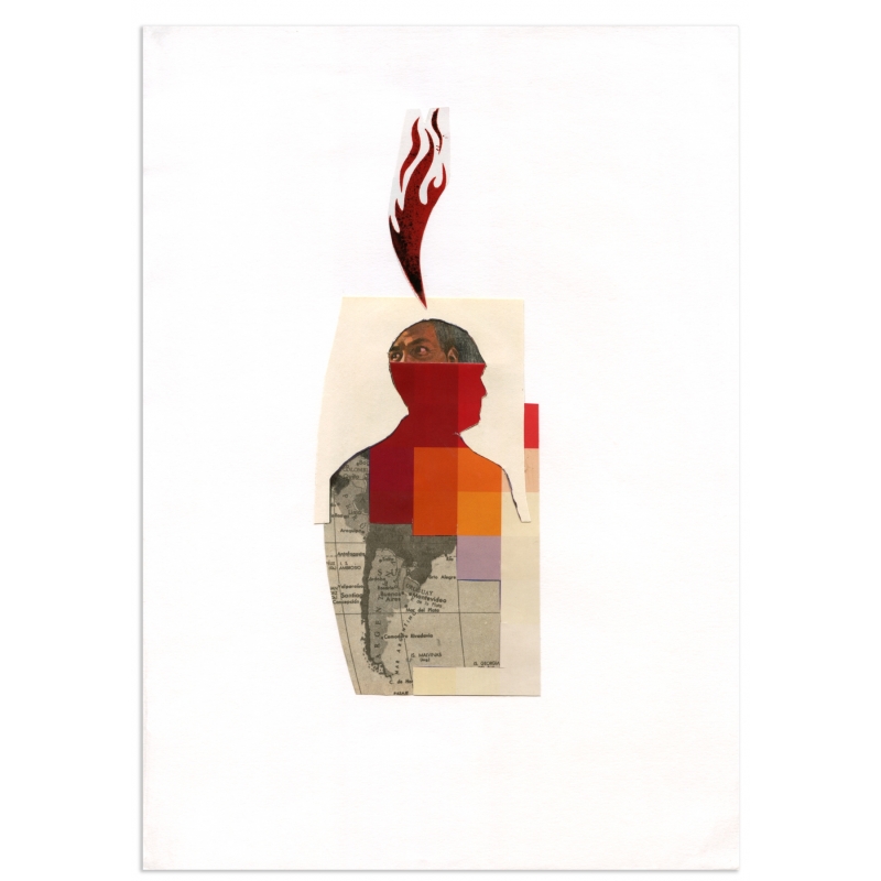 Original collages and prints by Randomagus for 180hilos Original collages and prints by Randomagus for 180hilos