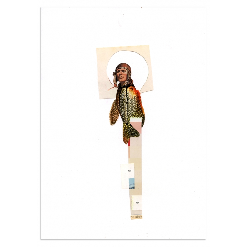 Original collages and prints by Randomagus for 180hilos Original collages and prints by Randomagus for 180hilos