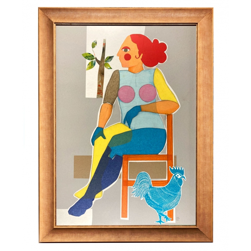 Grabados y serigrafías de Olga Cortadelles para180hilos Artlovers