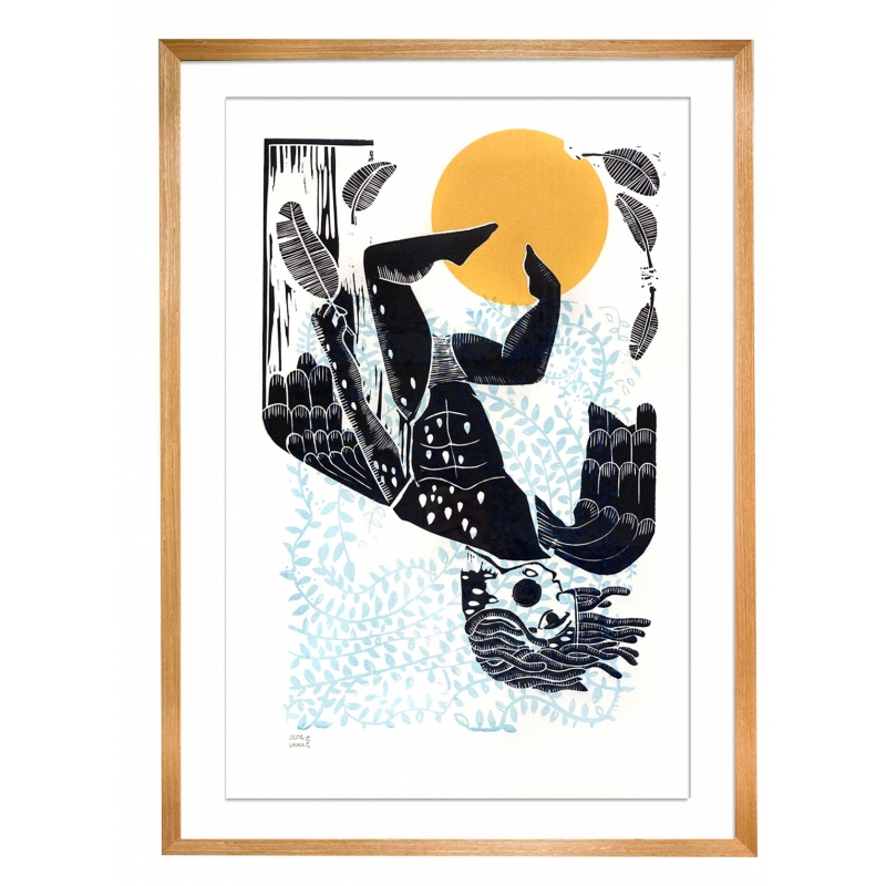 Grabados y serigrafías de Olga Cortadelles para180hilos Artlovers