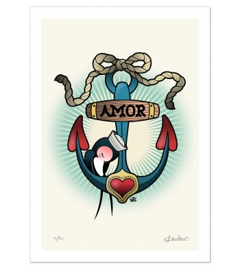 Juan Castaño ilustraciones en serie limitada para 180hilos