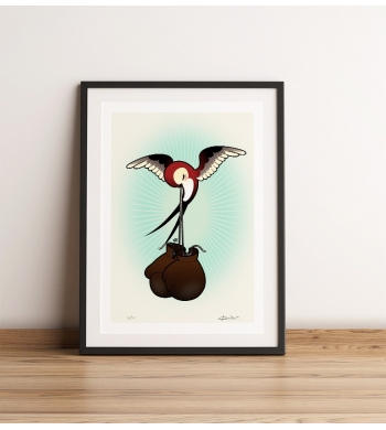 Juan Castaño illustrations in limited series for 180hilos