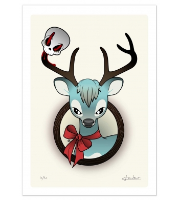 Juan Castaño ilustraciones en serie limitada para 180hilos