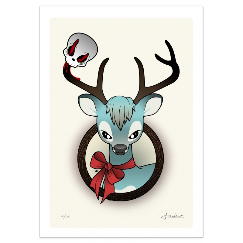 Juan Castaño ilustraciones en serie limitada para 180hilos