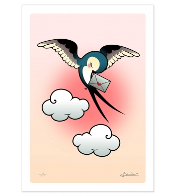 Juan Castaño illustrations in limited series for 180hilos