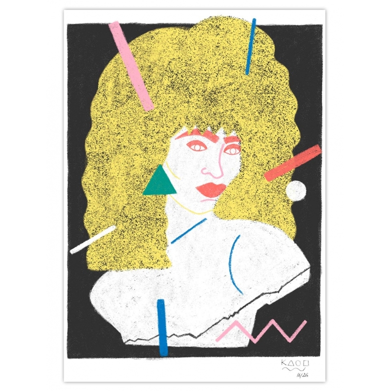 Hola soy Ka, ilustraciones en serie limitada para 180hilos