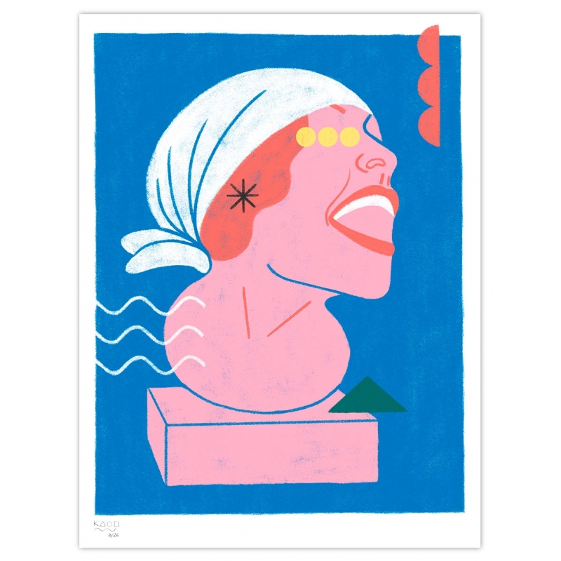 Hola soy Ka, ilustraciones en serie limitada para 180hilos