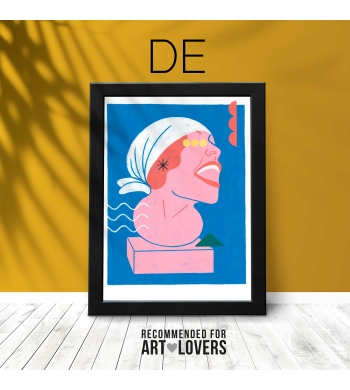 Hola soy Ka, ilustraciones en serie limitada para 180hilos